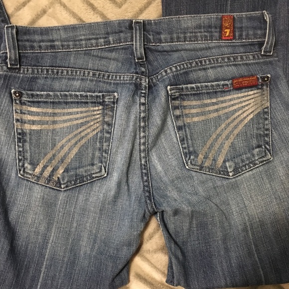 7 for all mankind dojo jeans - Picture 2 of 3